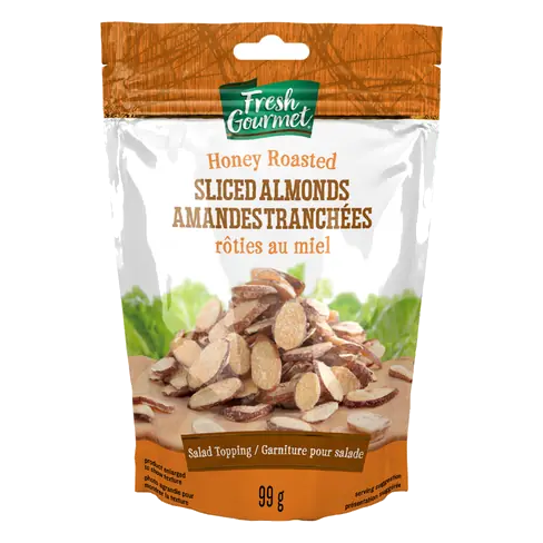 Sliced Almonds Salad Topping Honey Roasted 99 g