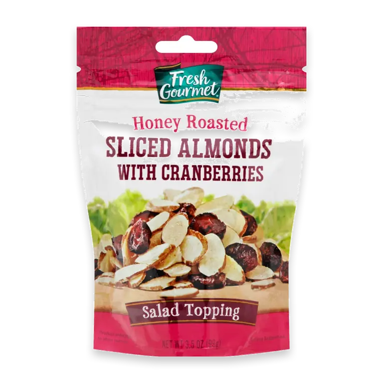 Honey Roasted Almond & Cranberries Salad Topping