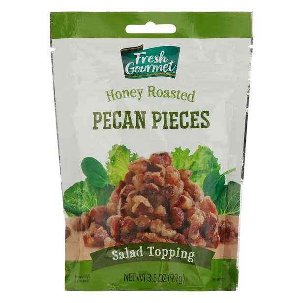 Honey Roasted Pecan Pieces Salad Topping
