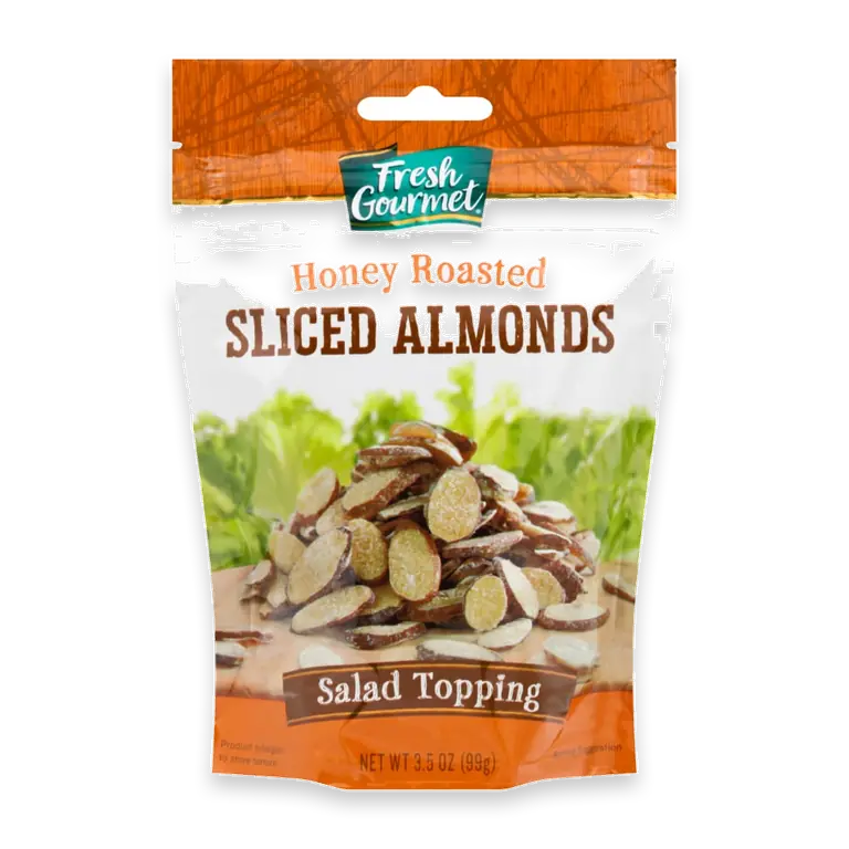 Honey Roasted Sliced Almonds Salad Topping