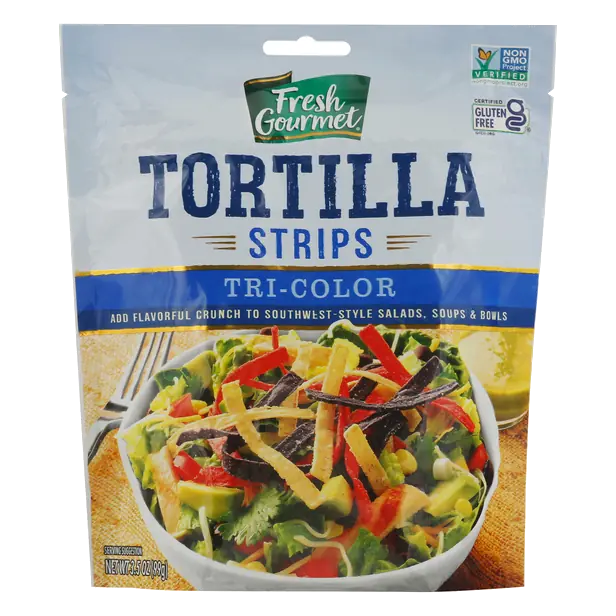 Tri-Color Tortilla Strips