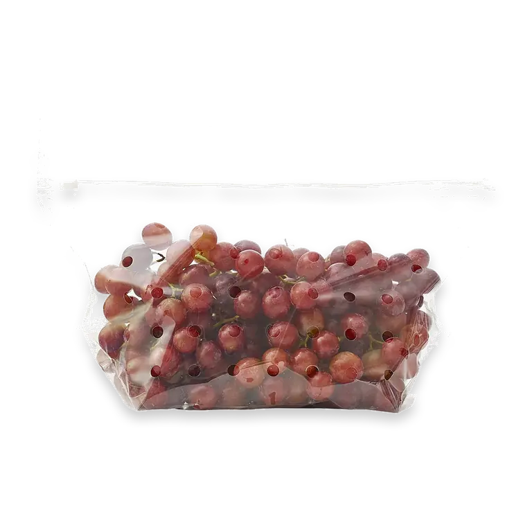 Fresh Seeded Red Grapes in Bag