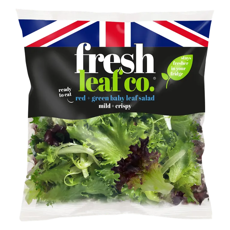 Fresh Leaf Co. Red + Green Baby Leaf Salad 70g