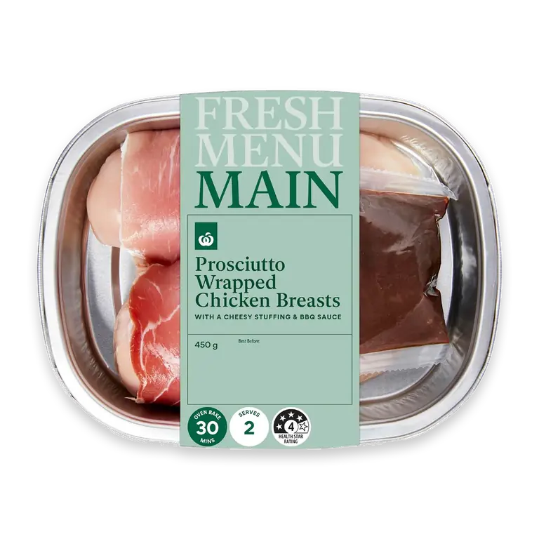Prosciutto Wrapped Chicken Breast