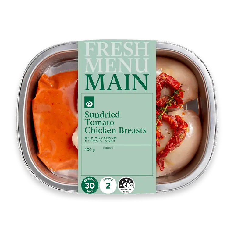 Sundried Chicken Breast With Tomato Capsicum