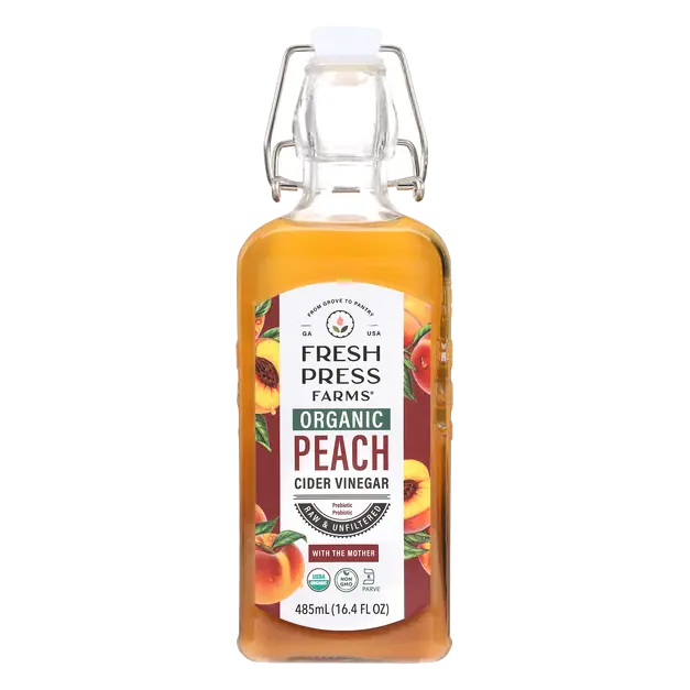 Organic Peach Cider Vinegar