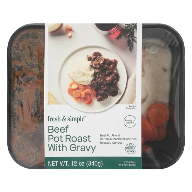 Beef Pot Roast with Gravy Refrigerated