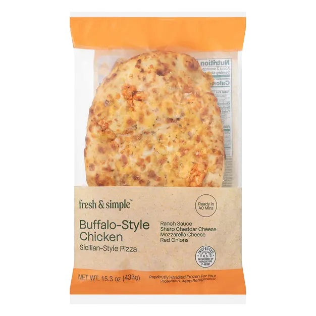 Sicilian Style Buffalo Chicken Pizza Refrigerated
