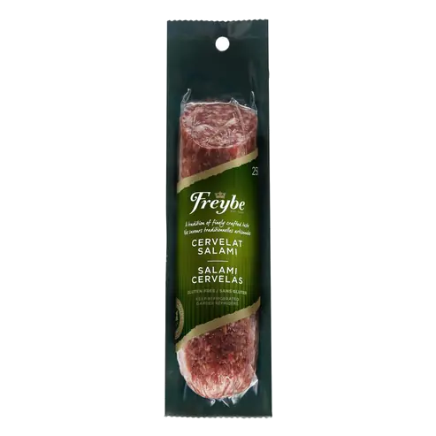 Gluten-Free Cervelat Salami Chub 250 g