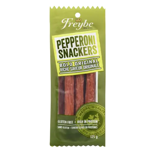 Gluten-Free Pepperoni Snackers Bold Original 125 g