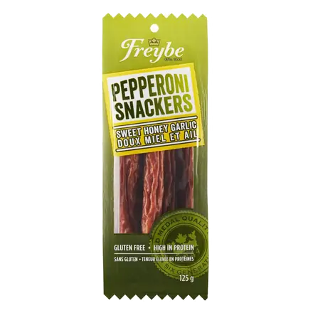 Gluten-Free Pepperoni Snackers Sweet Honey Garlic 125 g