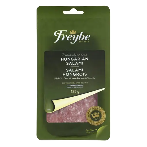 Gluten-Free Salami Sliced Hungarian 125 g