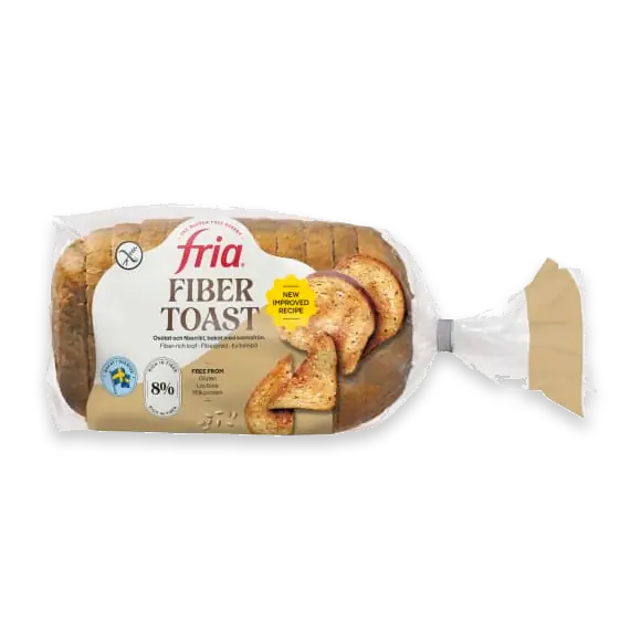 Fiber Toast Glutenfritt Fryst