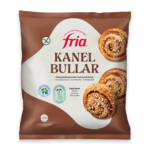 Kanelbullar Glutenfri Frysta/4-pack