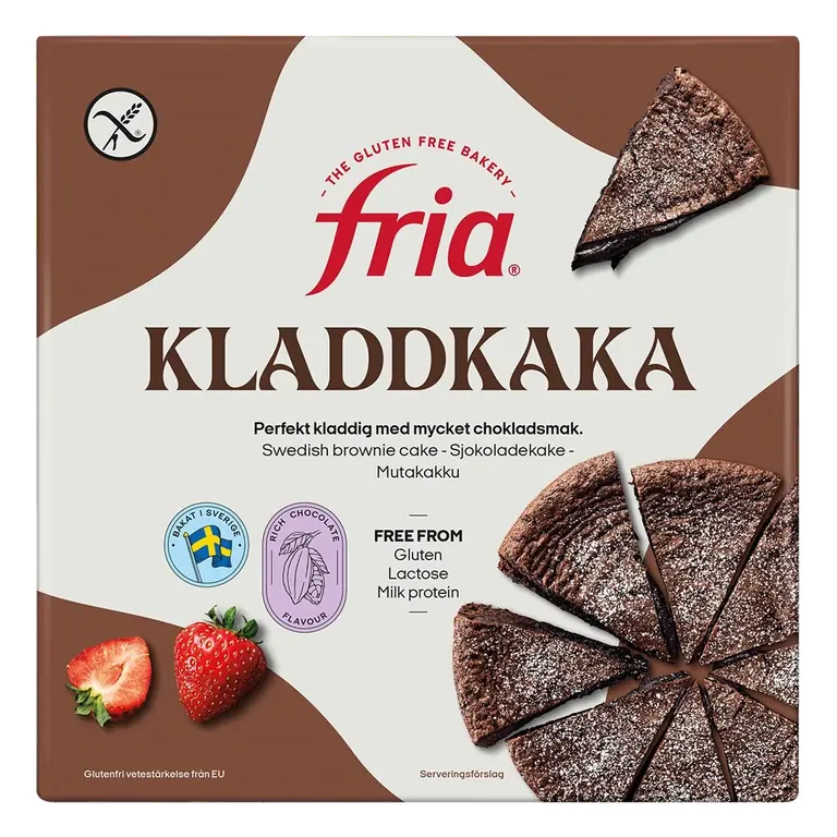 Kladdkaka Glutenfri Fryst