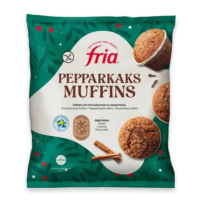 Pepparkaksmuffins Glutenfria 240g