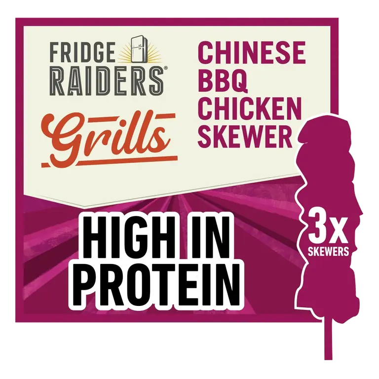 Chinese BBQ Chicken Snack Skewers 3 x 30g