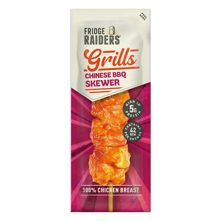 Fridge Raiders Grills Chinese BBQ Chicken Snack Skewer 30g