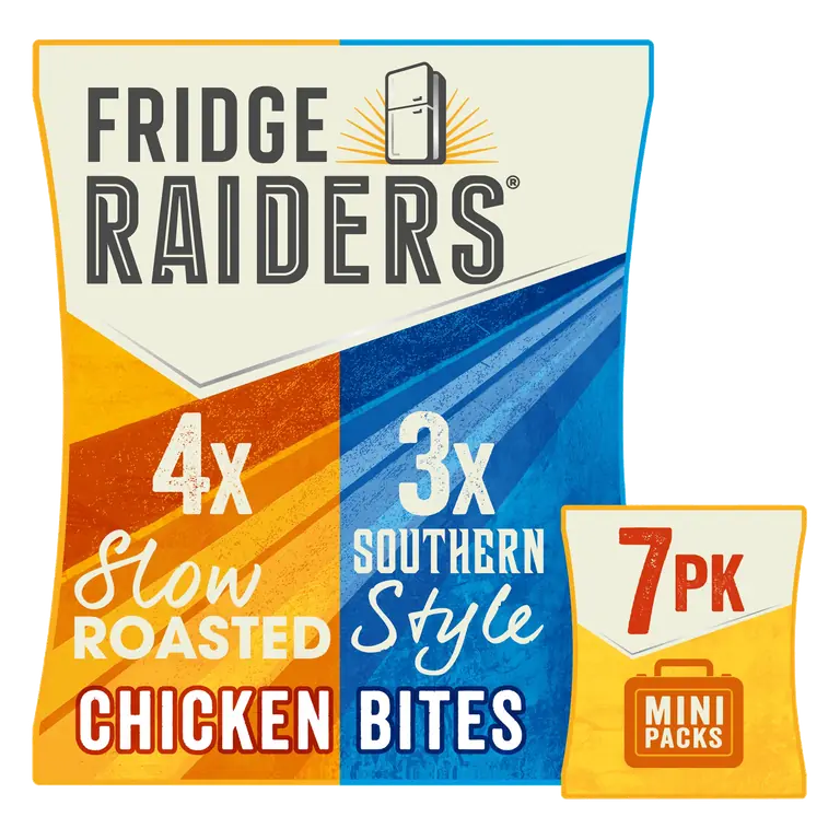 Fridge Raiders Variety Pack Chicken Snack Bites 7 x 22.5g