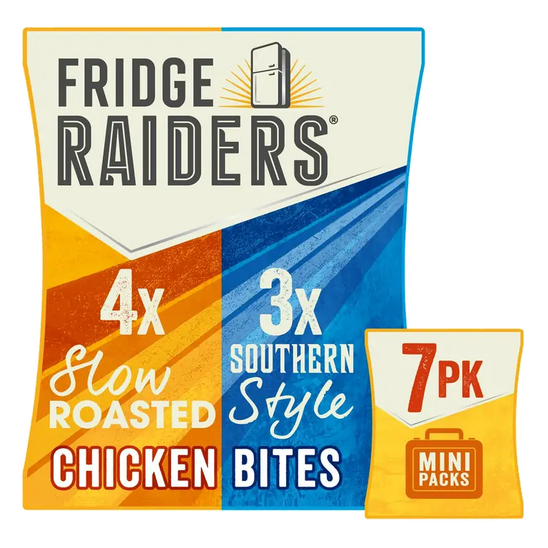 Variety Pack Chicken Snack Bites 7x22.5g