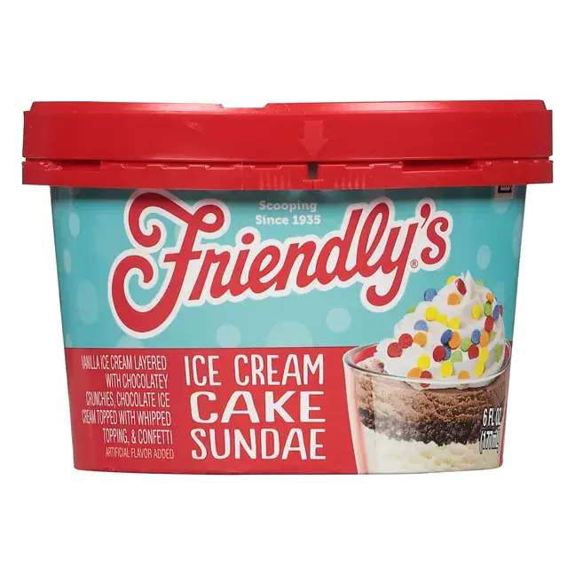 Ice Cream Cake Sundae