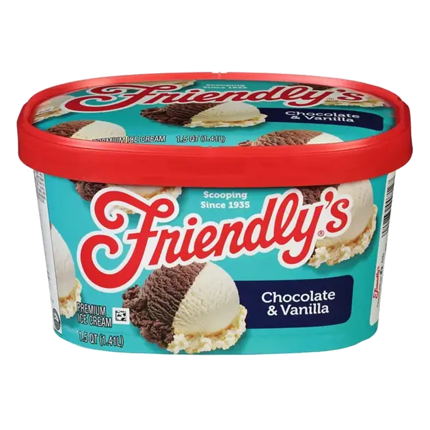 Premium Chocolate & Vanilla Ice Cream