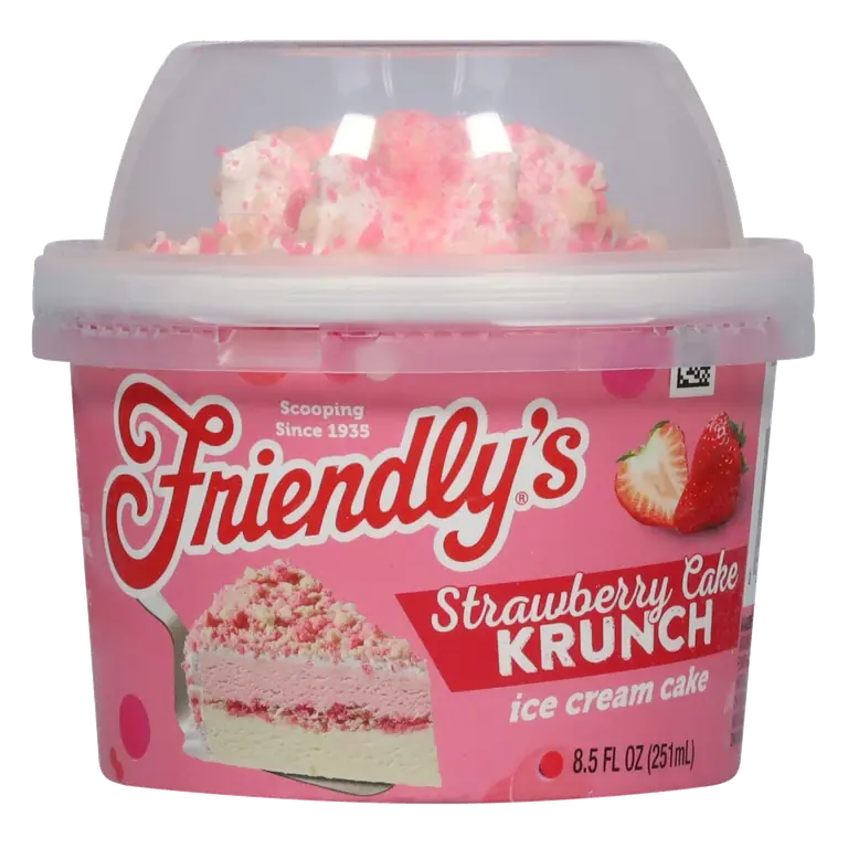 Strawberry Krunch Cake Singles