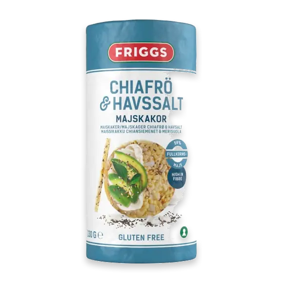 Chiafrö Havs Majskakor