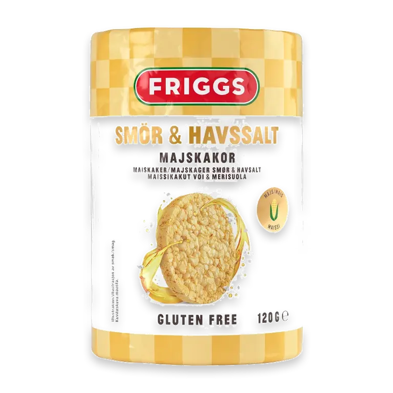 Majskaka Smör och havssalt 120 g