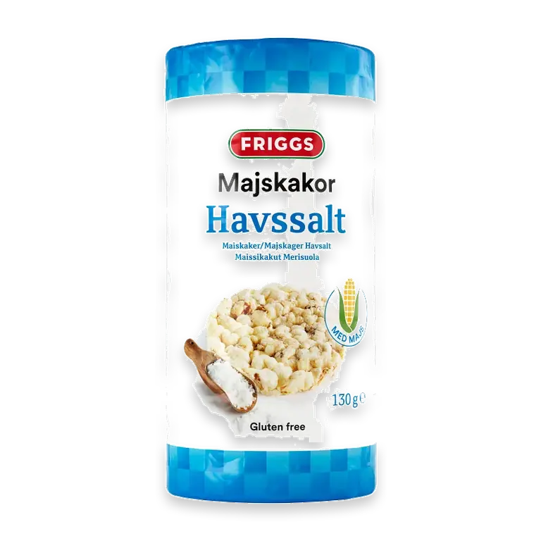 Majskakor Havssalt Glutenfri 130g