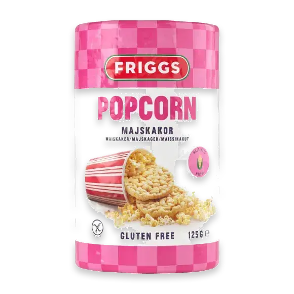 Popcorn Majskakor