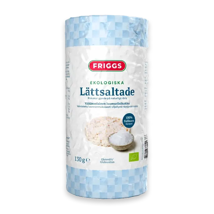 Riskakor Lättsaltade Ekologisk 130g