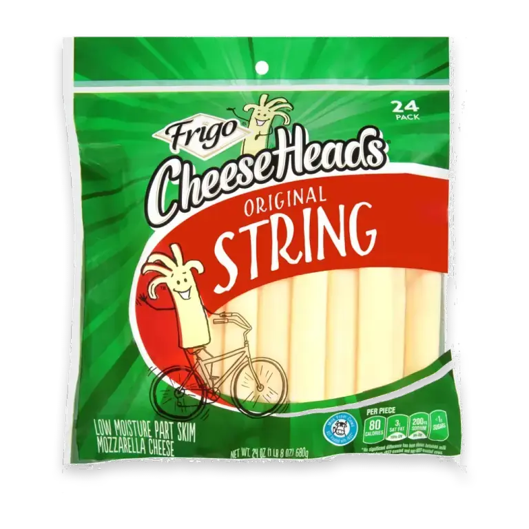 Cheese Heads Original Mozzarella String Cheese