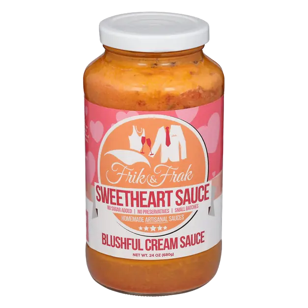 No Sugar Added Sweetheart Blushful Cream Pasta Sauce