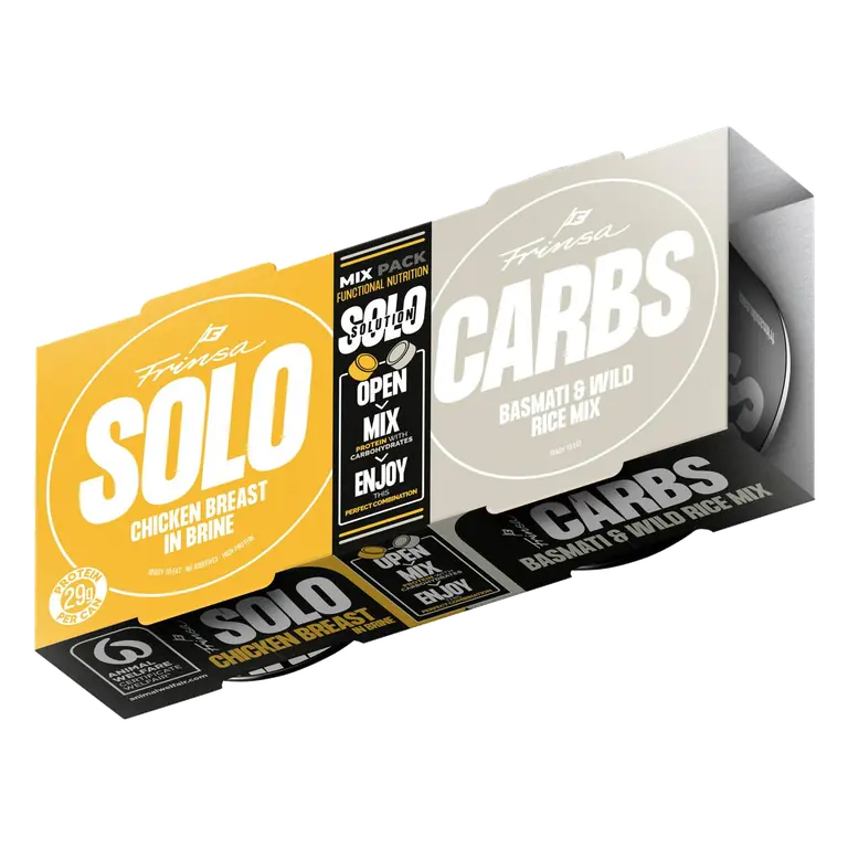 Solo 280g Chicken Breast & Carbs Mix Pack Basmati & Wild Rice
