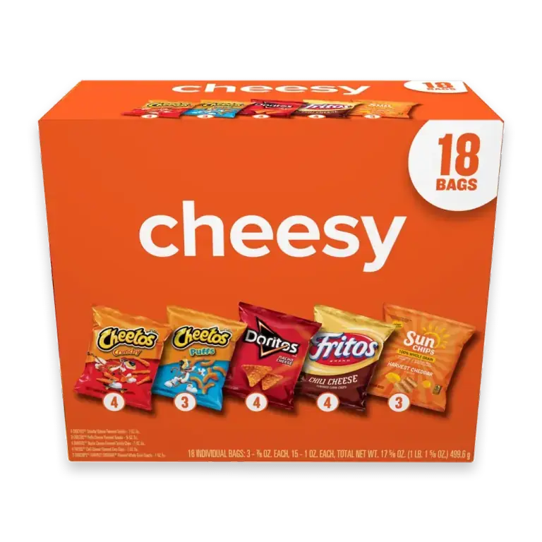 Cheesy Mix Chips Variety Pack