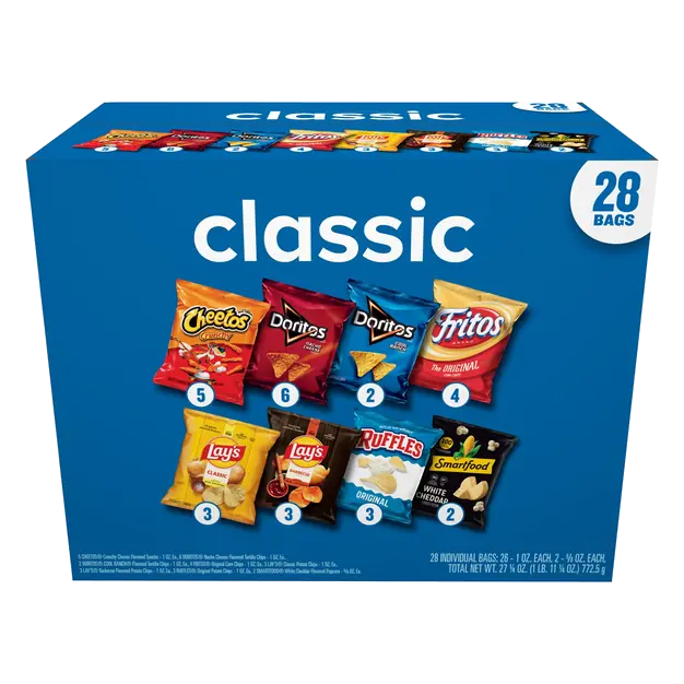 Classic Mix Variety Packs Party Size - 28 ct