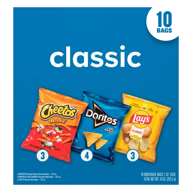 Frito Lay Classic Snack Mix Variety Pack - 10 ct