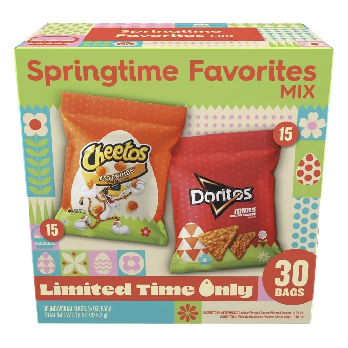 Frito-Lay Springtime Favorites Mix Variety pack, 15oz/30ct