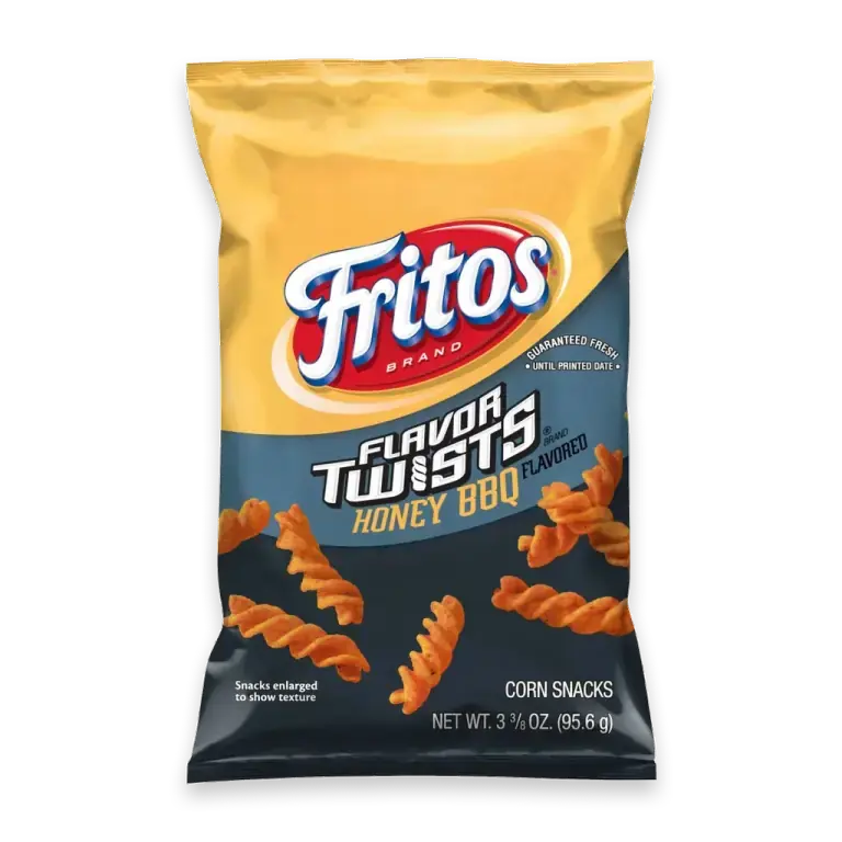 Flavor Twists Honey BBQ Flavored Corn Snacks