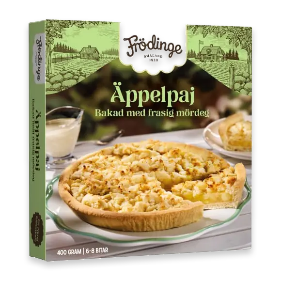 Äppelpaj Fryst