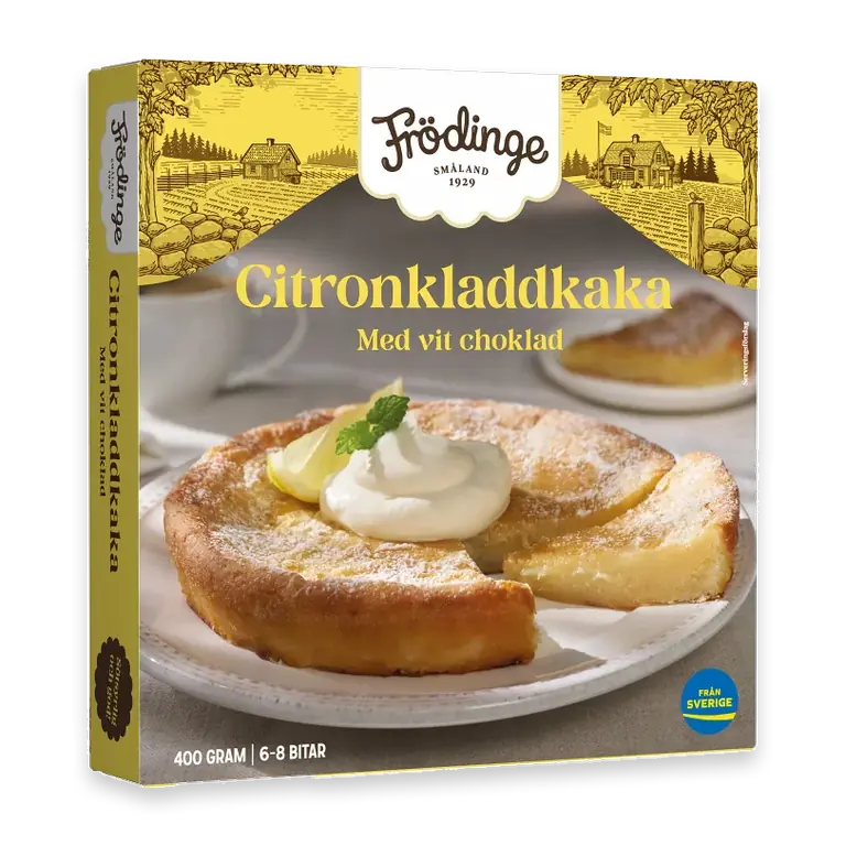 Citronkladdkaka 400g