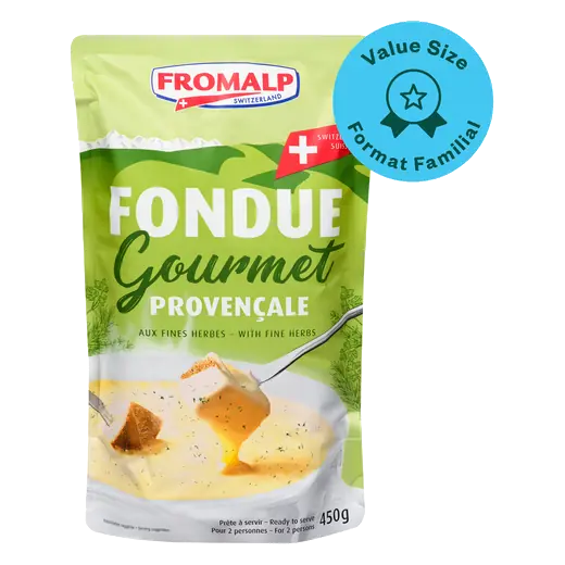 Provencale Fondue Cheese Fine Herbs Value Size 450 g