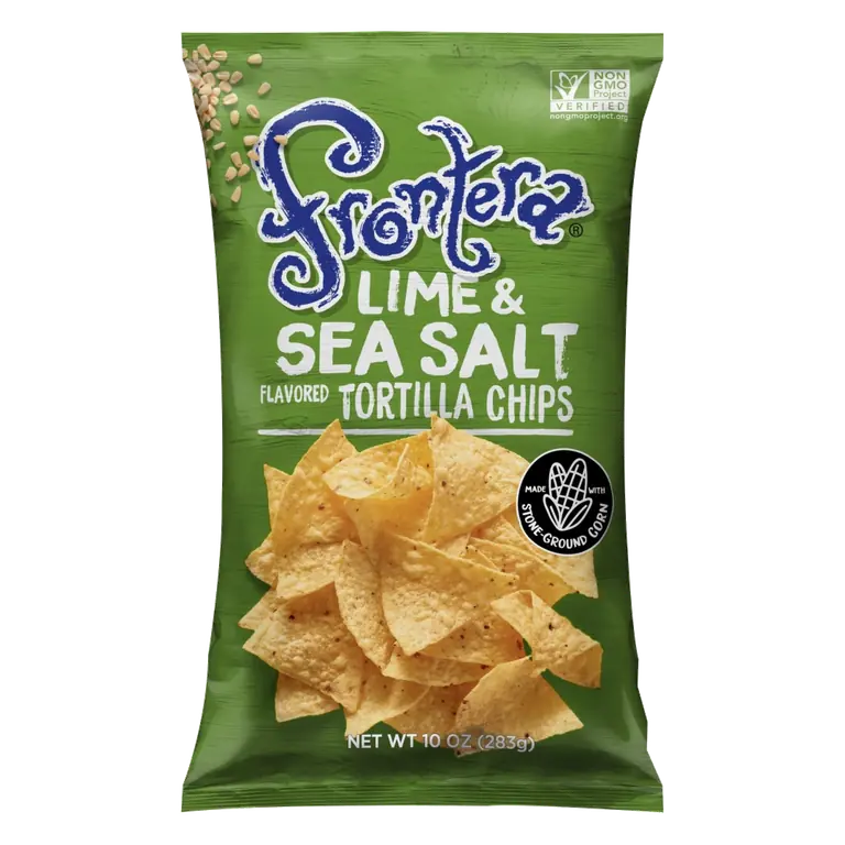 Lime + Sea Salt Tortilla Chips