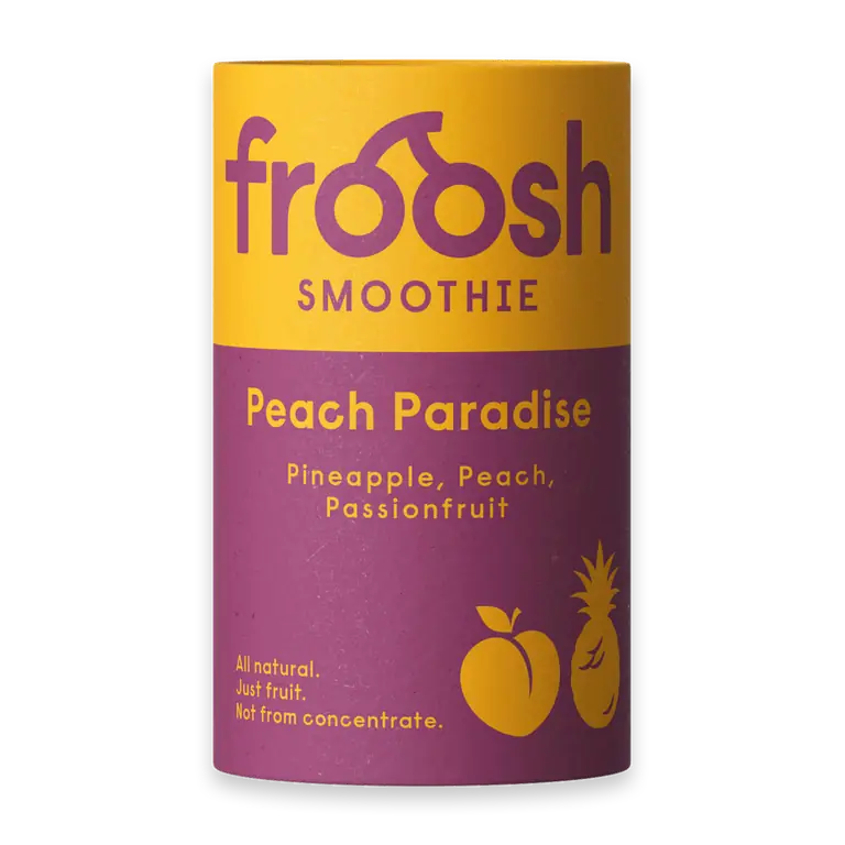 Smoothie Ananas, persika, passionsfrukt