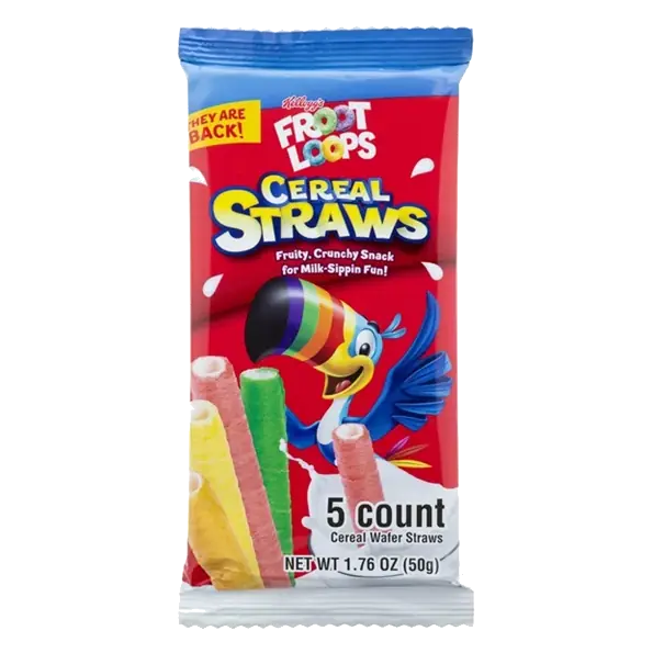 Cereal Wafer Straws