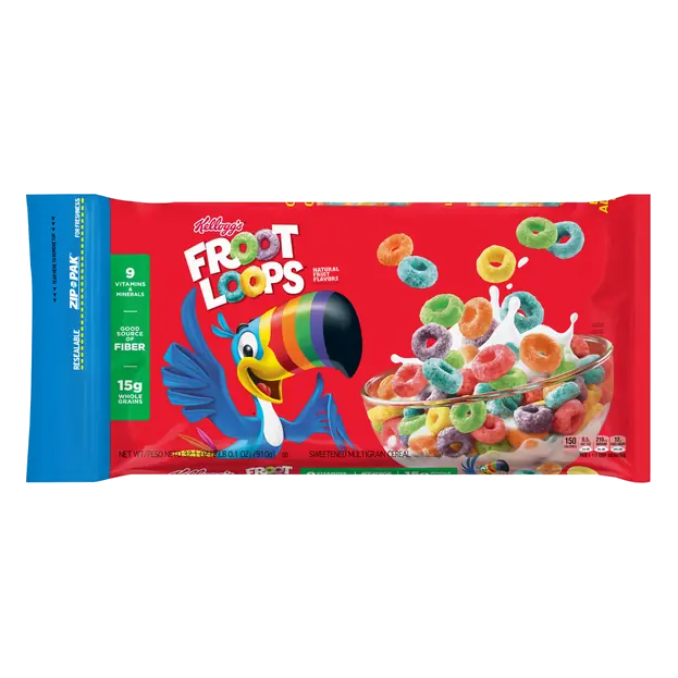 Fruit Flavor Multigrain Cereal Bag