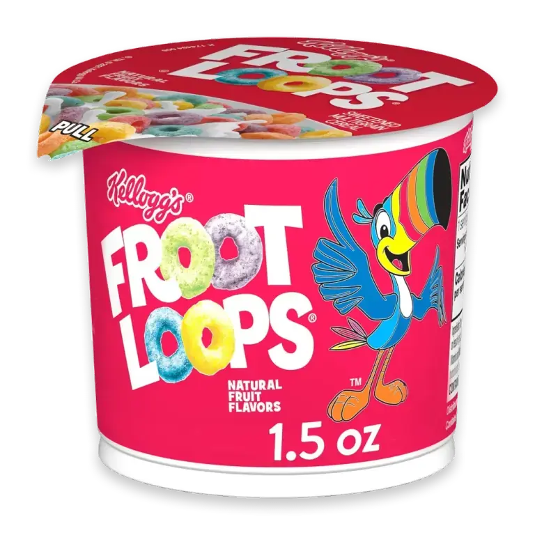 Kellogg's Froot Loops Cereal Cup