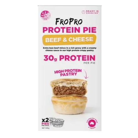 Protein Beef & Cheese Pie 2 Pack