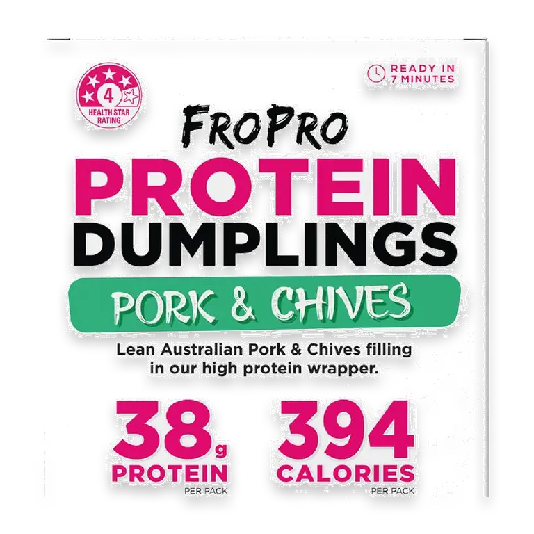 Protein Dumplings Pork & Chives